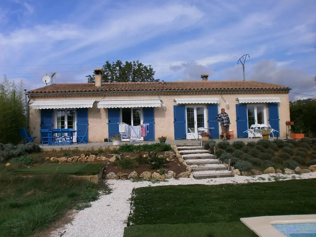 Nocleg ze śniadaniem Bed and Breakfast Les Tourterelles Callian